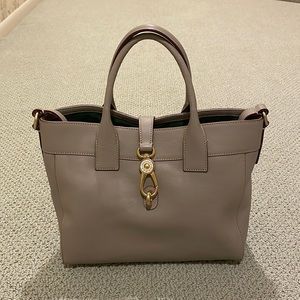 Dooney and Bourke Amelie Tote/Crossbody Florentine Vacchetta Leather